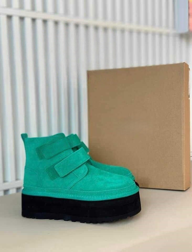 T588-714 Warm snow boots with thick soles and height increasing cotton shoes -TG