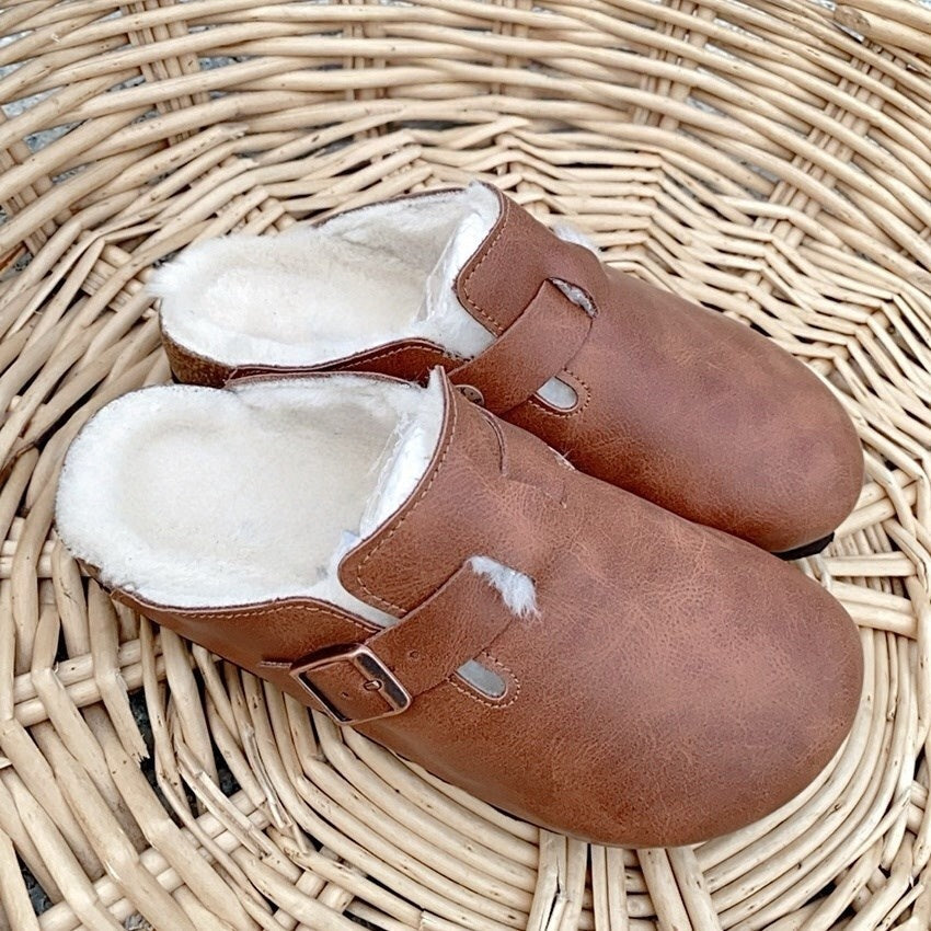 T588-589  Add velvet to increase the height, thick bottom, and half toe support-PDDXZ