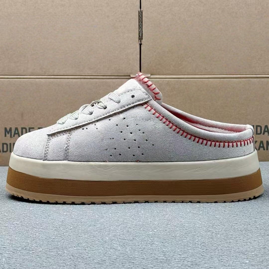 T588-841  Comfortable Classic Plush Retro Fashion Baotou Sports Shoes