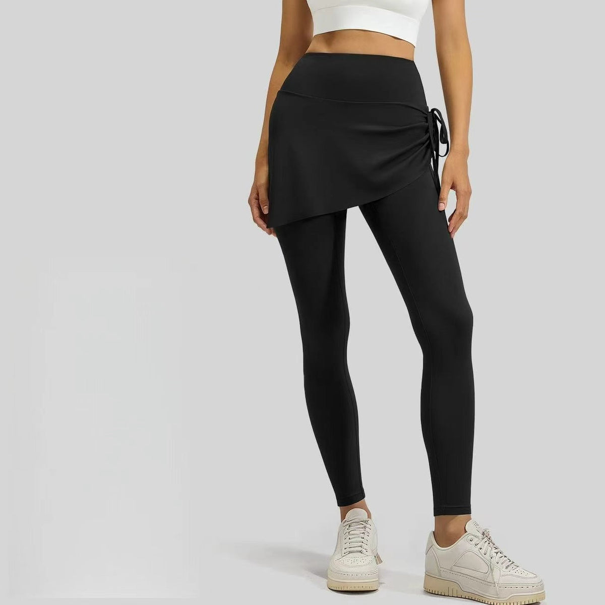T588-886  Women's drawstring yoga pants, two piece sports pants