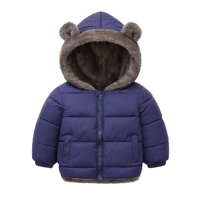 T588-813 Children's lamb wool cotton coat jacket
