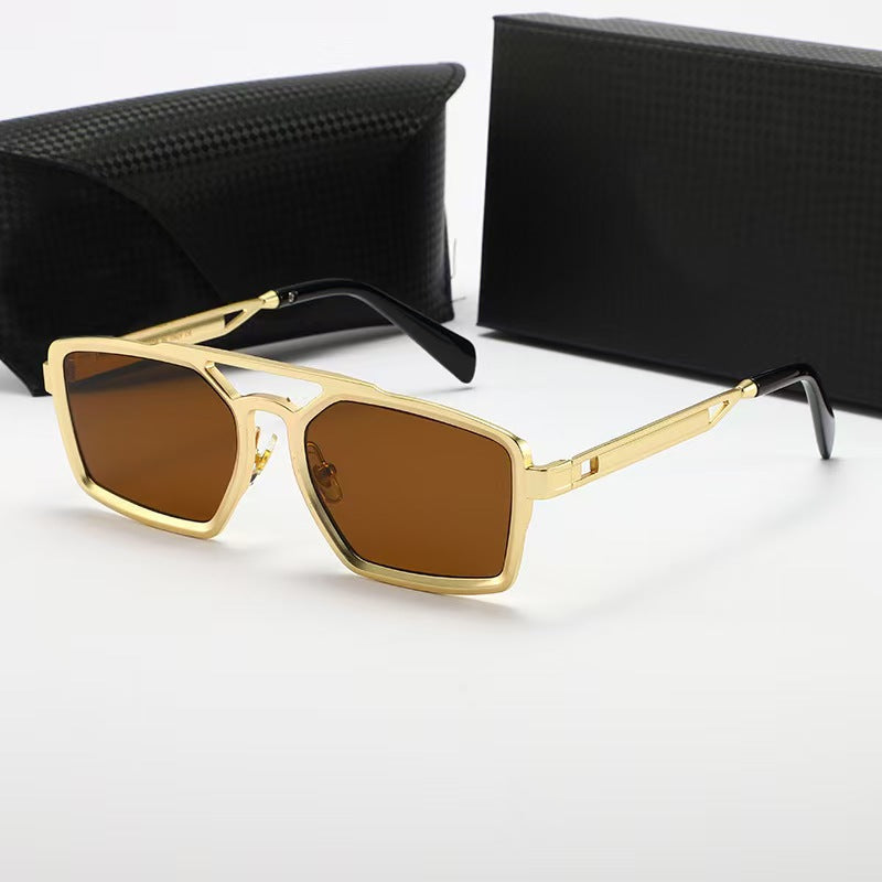 T588-1010    Box shaped sun shading glasses, sunglasses