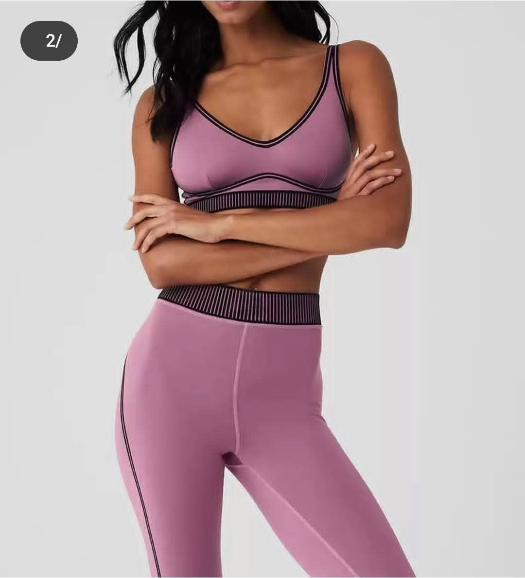 T588-512  Girls' fitness set sportswear
