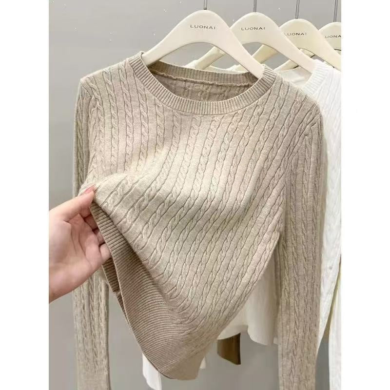 T588-744 Vintage Fried Dough Twists knit interior-PDDYF