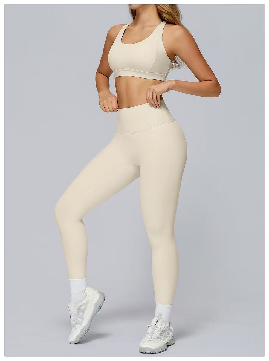 T588-899 Women's sports yoga suit set