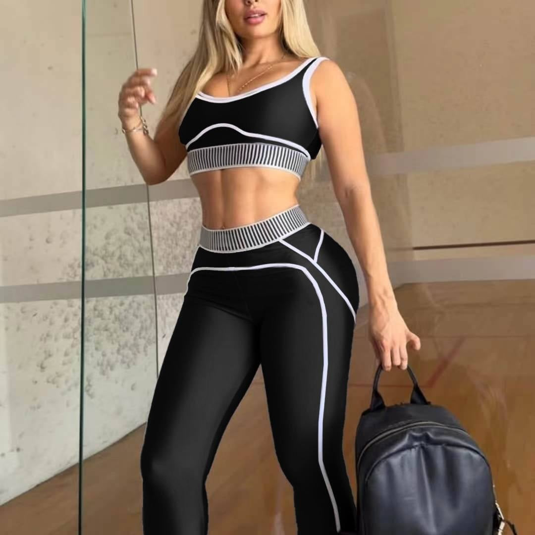T588-840  Sports suit yoga suit two-piece set